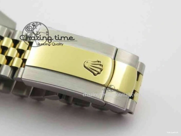 Dial Bracelet Maker II Jubilee SS 41mm Best Edition Diam YG A2813 Gray On BP DateJust 0224